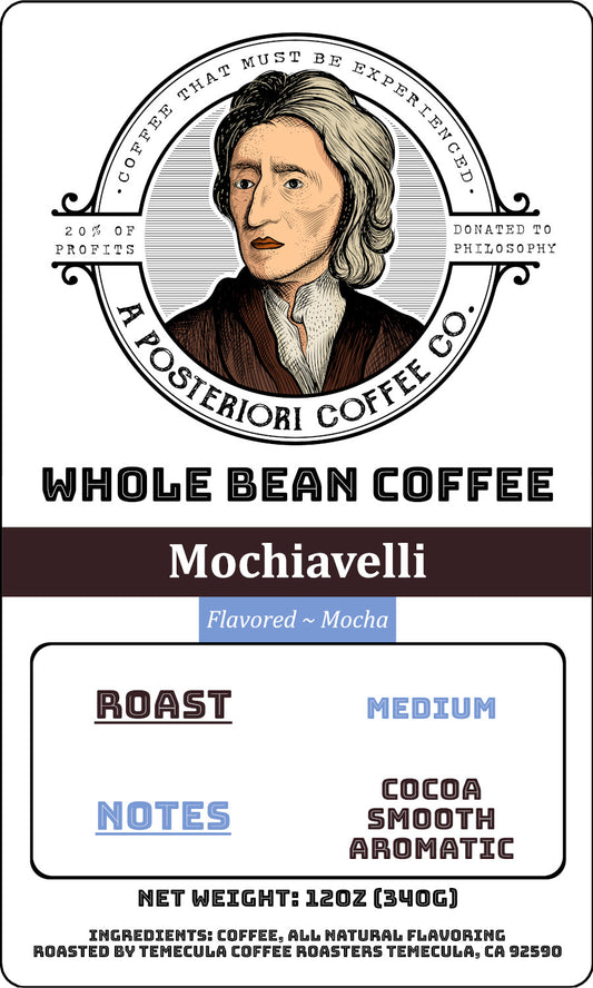 Mochiavelli Whole Bean 12 oz